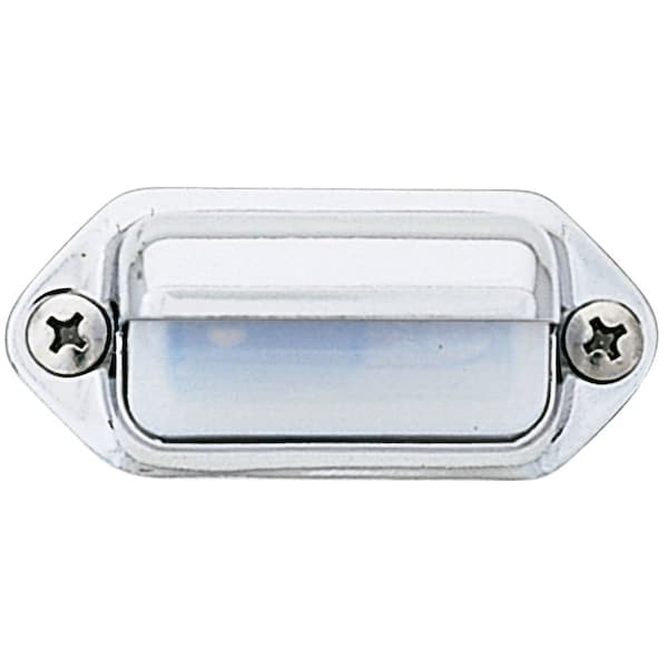 Peterson Clear Light Surface Mount Chrome Plated Housing White Housing Brass Housing V434 - main